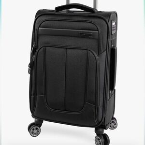 Perry Ellis Charleston Lightweight Spinner Luggage,black